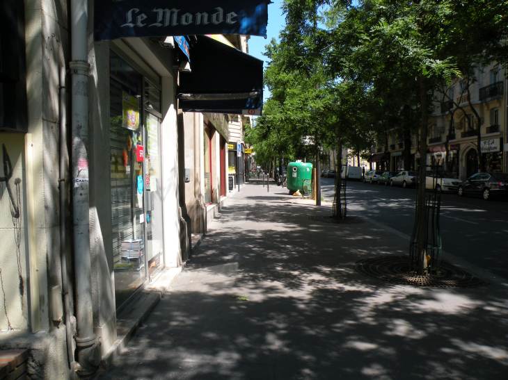  rue de Tolbiac au soleil